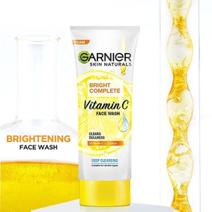 Garnier Bright Complete Vitamin C Face Wash – 50gm