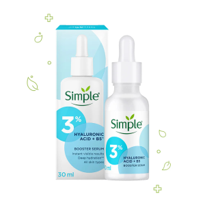 Simple 3% Hyaluronic Acid + Vitamin B5 Serum – 30ml