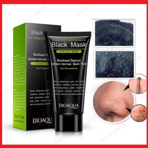 BIOAQUA Black Mask Bamboo Charcoal Blackhead Remover – 60G