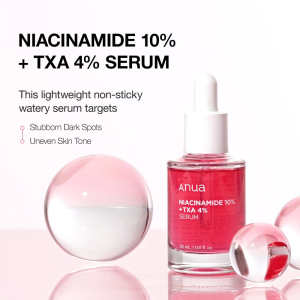 ANUA Niacinamide 10% + TXA 4% Dark Spot Correcting Serum – 30ML