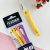 Feather Flamingo Eyebrow Touch-Up Razor