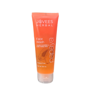 Jovees Herbal Papaya Face Wash – Brightens & Hydrates – 100g (India)