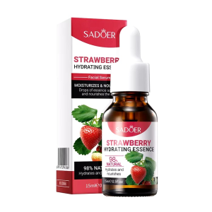 SADOER Strawberry Hydrating & Moisturizing Facial Serum – 15ml