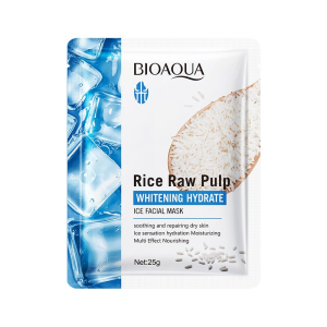 BIOAQUA Rice Raw Pulp Hydrating Ice Facial Sheet Mask – 25g