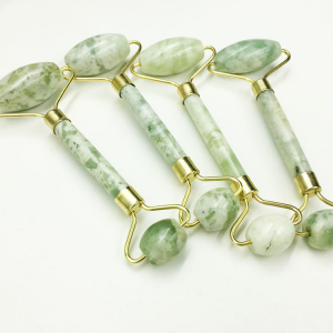 Facial Massage Face-Lifting Natural Jade Roller – Double Head Massage Tool