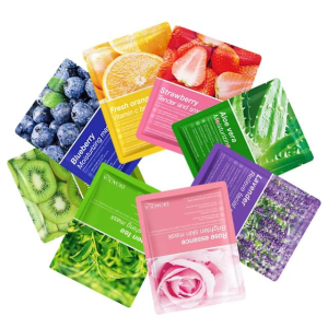 BIOAQUA Plant Fruit Mask Hydrating Moisturizing Skin Color Sheet Mask – 25g
