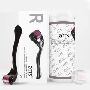 ZGTS Derma Roller 1.5mm – 540 Titanium Needles – Blackhead Remover