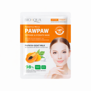 BIOAQUA Nourish PAWPAW Papaya Vitamin C Hydrate Sheet Mask – 25g