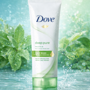 Dove Deep Pure Facial Cleanser – 100gm (International Indonesian Product)