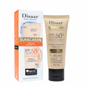 Disaar Beauty Skincare Oil-Free SPF PA+++ 50+ Sunscreen – 40g