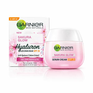 Garnier Skin Naturals Sakura Glow Hyaluron Serum Cream SPF30 PA+++ – 50ml