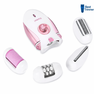 Kemei KM-2530 Epilator, Lady Shaver & Foot Care – 4 in 1 Beauty Tools for Women