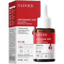SADOER 3 in 1 Amygdalinic Acid Soothing Radiance Serum – 30ml