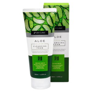3W Clinic Aloe Clear Cleansing Foam