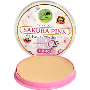 BIO-ACTIVE Sakura Pink Face Powder
