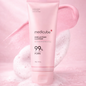 Medicube PDRN Pink Niacinamide Whip Cleanser