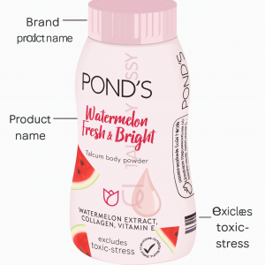 Pond’s Watermelon Fresh & Bright Powder – 50gm