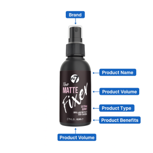 W7 The Matte Fixer Setting Spray