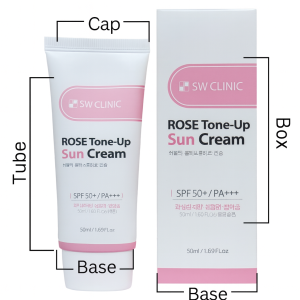 3W Clinic Rose Tone-Up Sun Cream