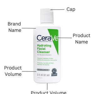 CeraVe Hydrating Facial Cleanser For Normal to Dry Skin 87ml (USA Variant)