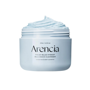 Arencia Fresh Blue Hyssop Rice Mochi Cleanser